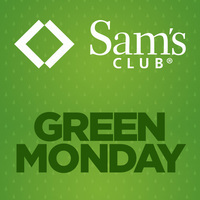 Green Monday at Sam’s Club!