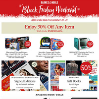 Barnes & Noble Black Friday Ad is Here!