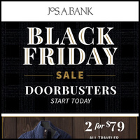 JoS. A. Bank Black Friday 2016 is Here