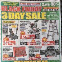 Harbor Freight: The First Black Friday Ad Has Landed