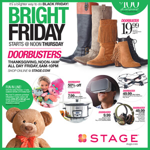 Stage Black Friday 2016 Ad