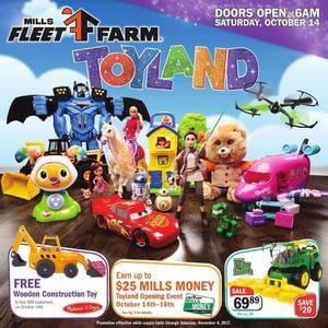 Mills Fleet Farm Toy Book 2017 Ad