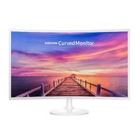 Samsung 27&quot; White Super-Slim Curved 1080p LED Monitor, 1920 x 1080 Resolution