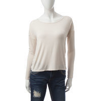 Wishful Park Beige Hi-Lo Top