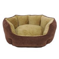Perfect Pet Collection Quilted Cozy Pet Bed, 30&quot; x 26&quot; (Delano Earth)