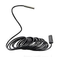 Qyuhe 2Million Pixels HD USB Endoscope Borescope Waterproof Portable Inspection Snake Camera with 6LED Lights (32.8ft)