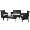$182 Walnew 4 PCS Outdoor Patio Furniture