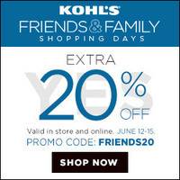Kohl's Friends and Family Sale