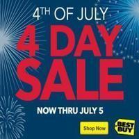 4th of July 4 Day Sale at Best Buy