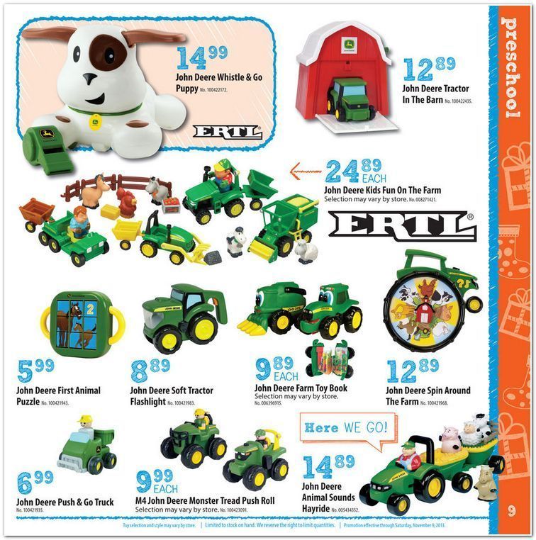 Mills Fleet Farm Toyland Catalog 2013 Page 9