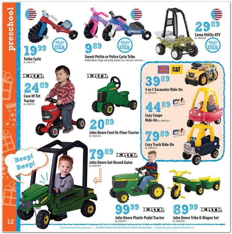 Mills Fleet Farm Toyland Catalog 2013 Page 12