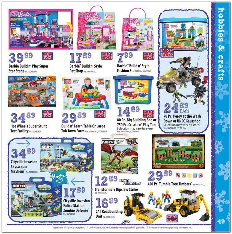 Mills Fleet Farm Toyland Catalog 2013 Page 49