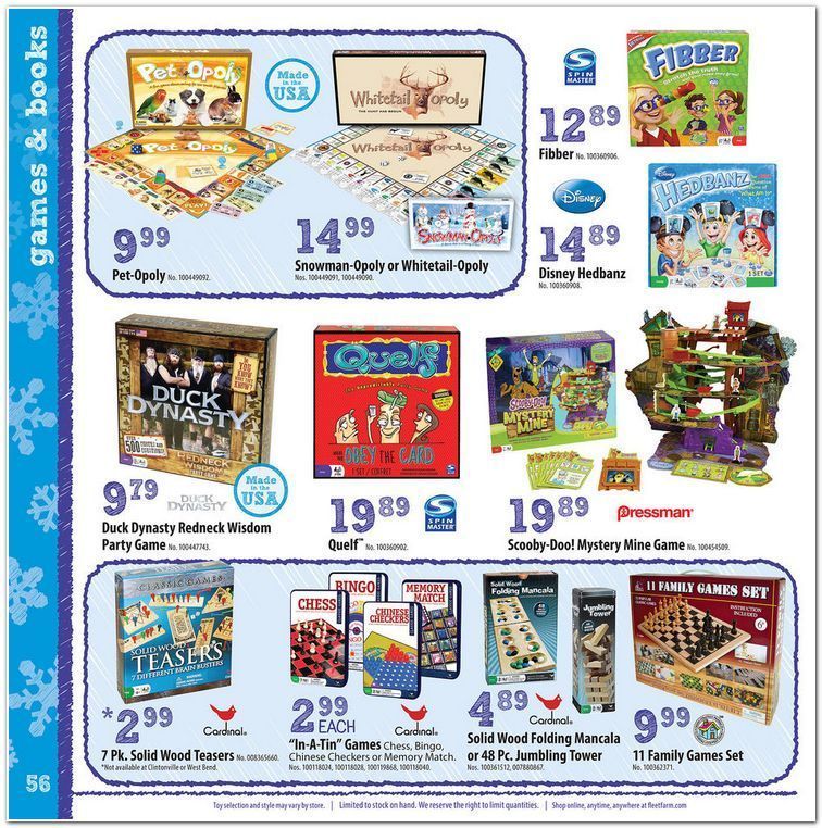 Mills Fleet Farm Toyland Catalog 2013 Page 56