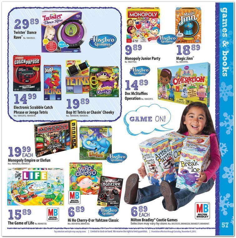 Mills Fleet Farm Toyland Catalog 2013 Page 57