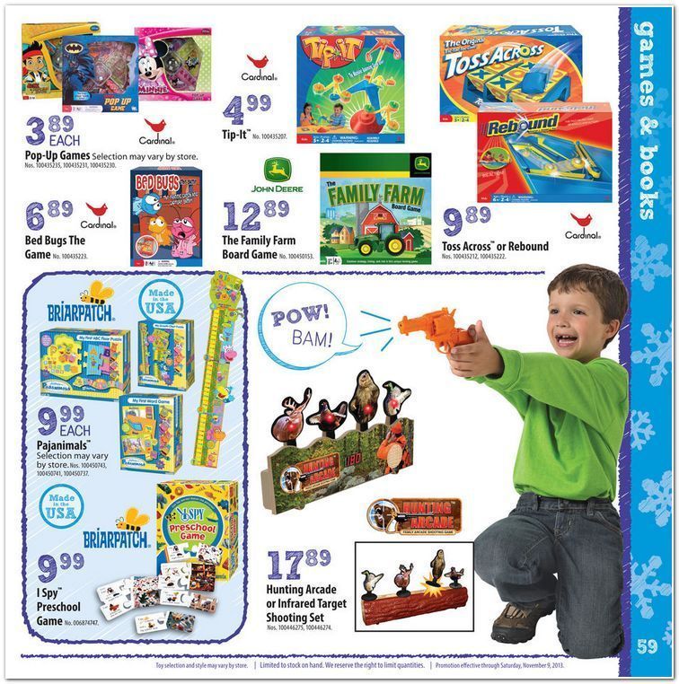 Mills Fleet Farm Toyland Catalog 2013 Page 59