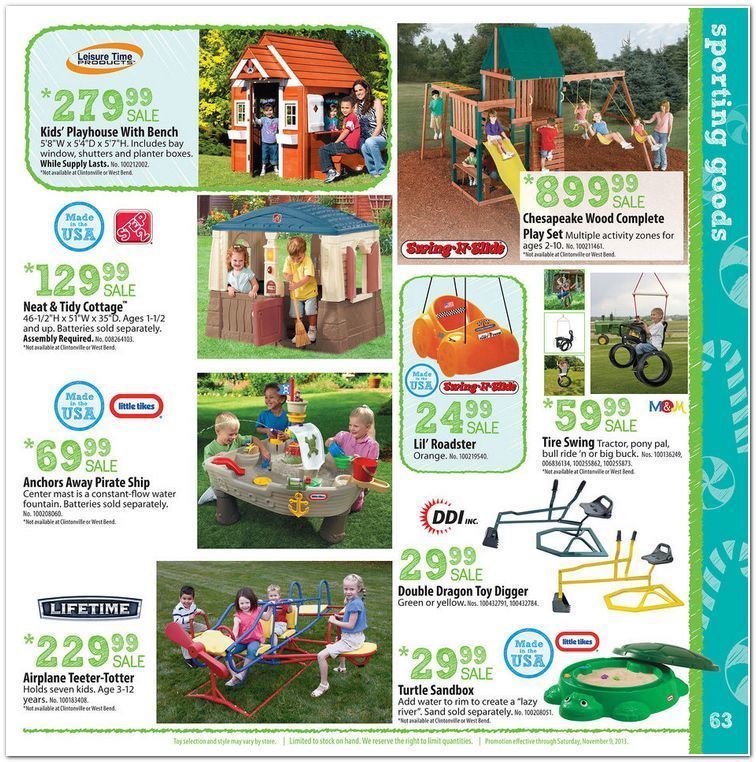 Mills Fleet Farm Toyland Catalog 2013 Page 63