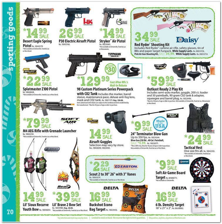 Mills Fleet Farm Toyland Catalog 2013 Page 70
