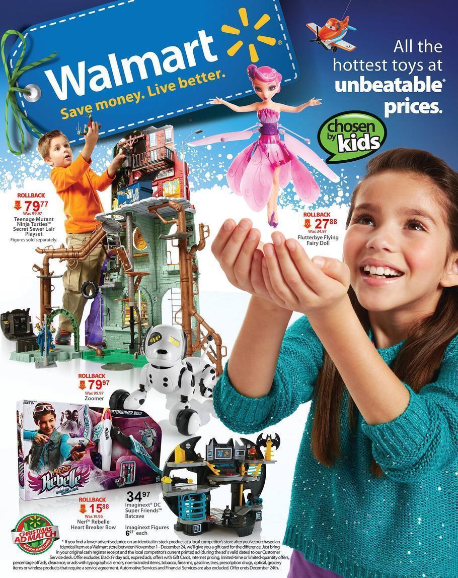Walmart 2013 Toy Book Page 1