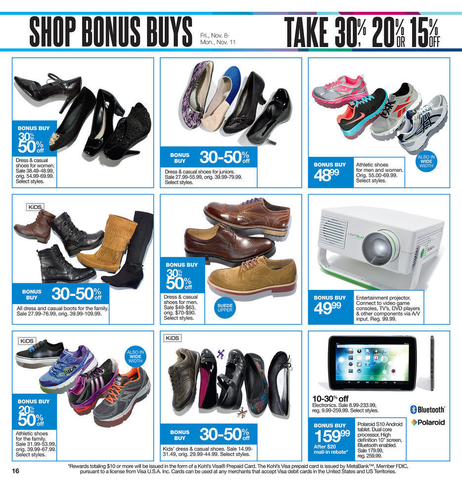 Kohl's Bonus Buys Weekly Flyer Page 16