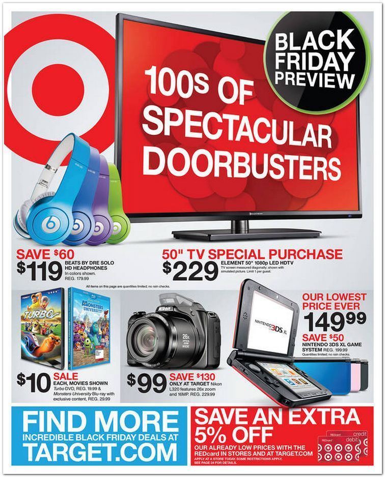 Target Black Friday 2013 Ad Page 1