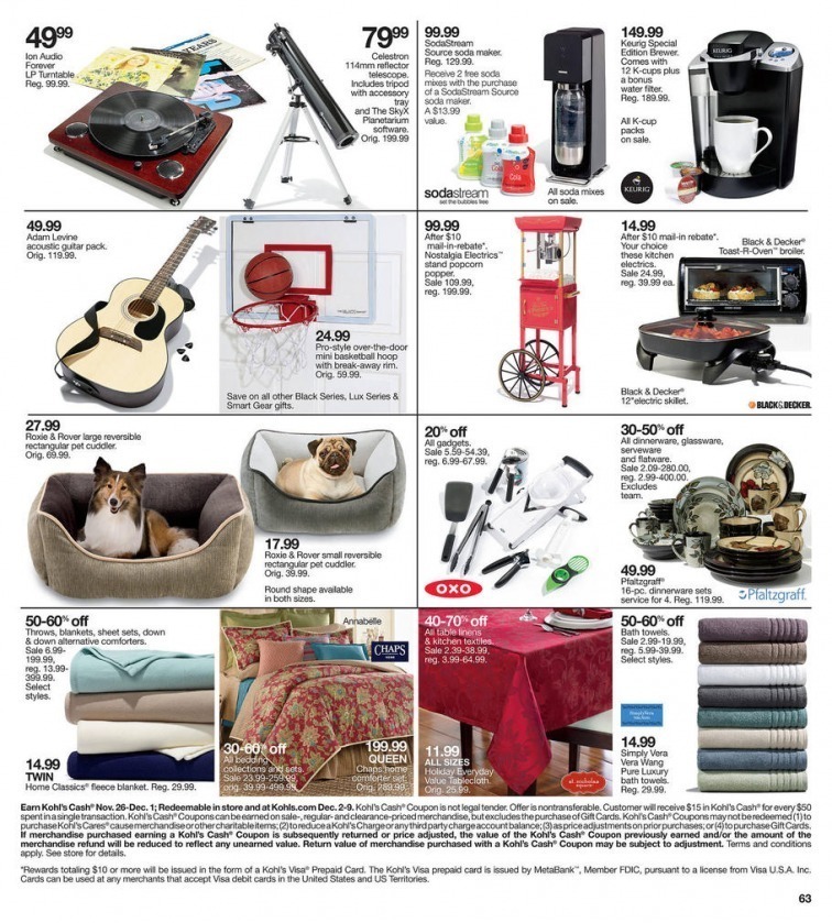 Kohl's Black Friday 2013 Ad Page 63