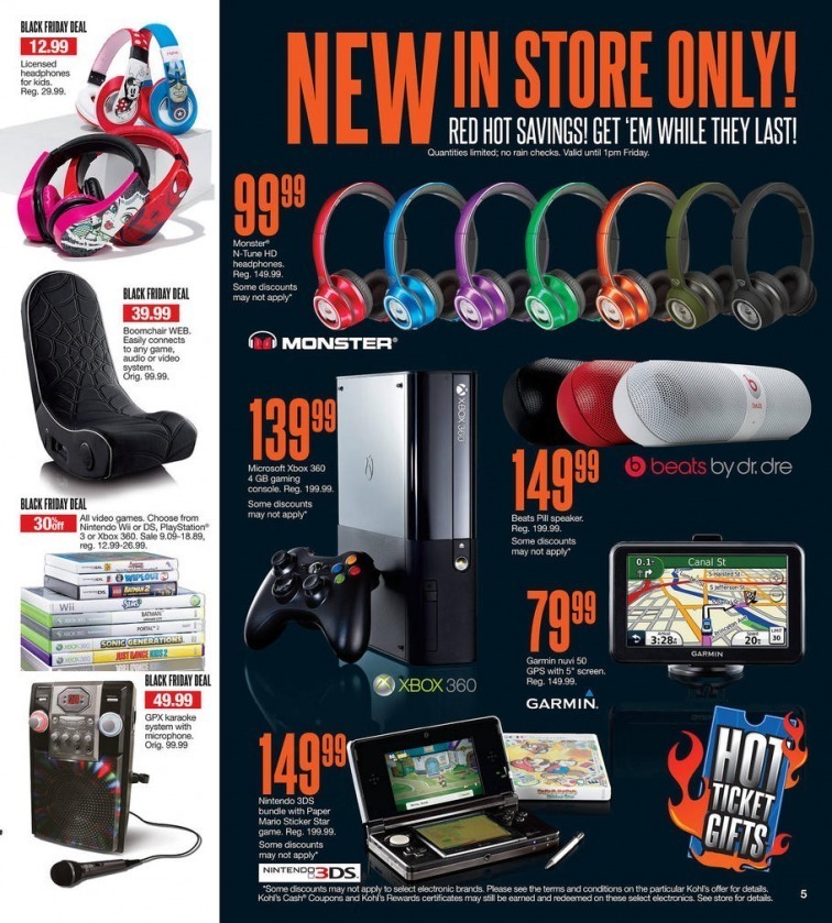 Kohl's Black Friday 2013 Ad Page 5