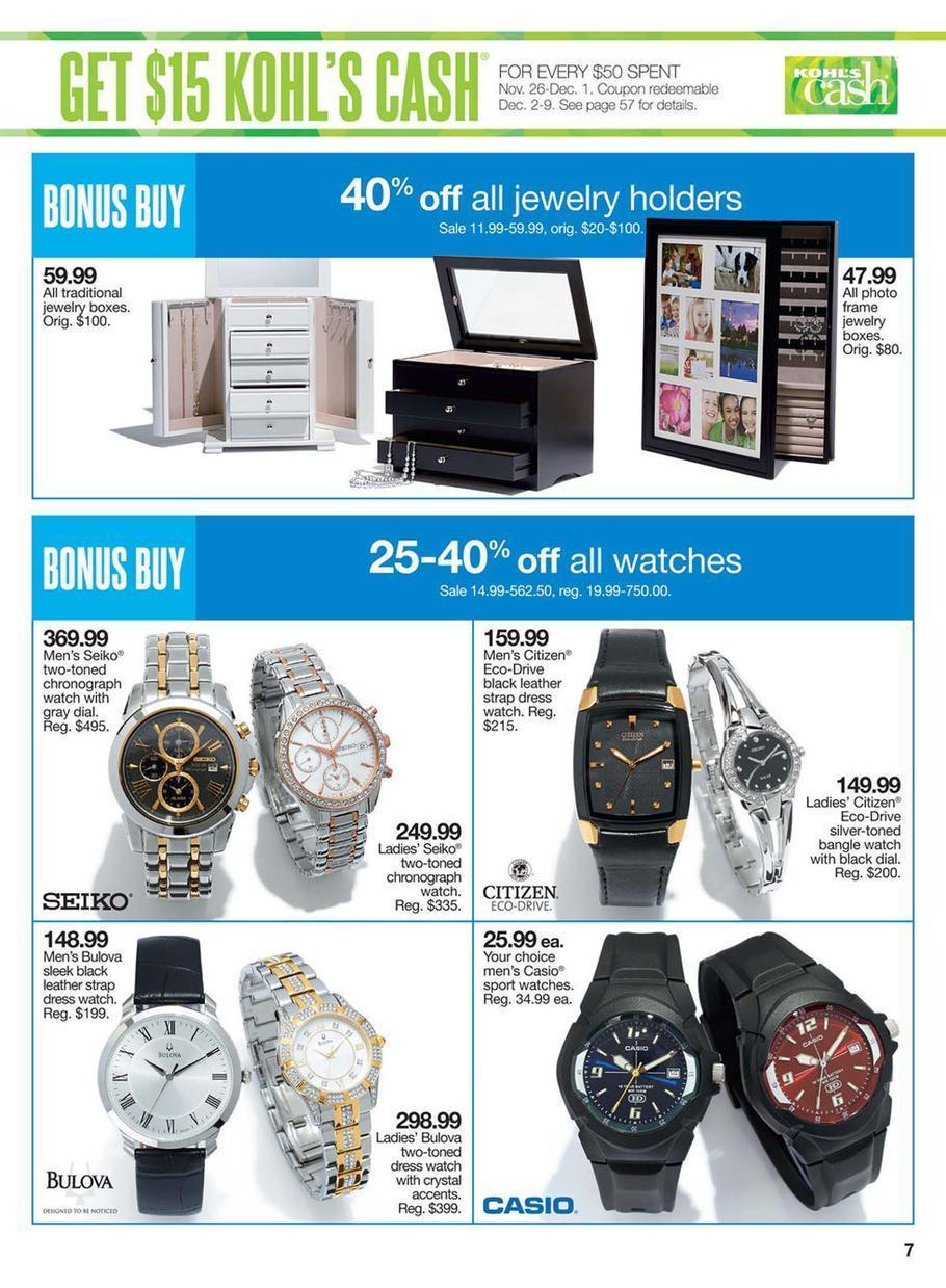 Kohl's Cyber Monday 2013 Ad Page 7