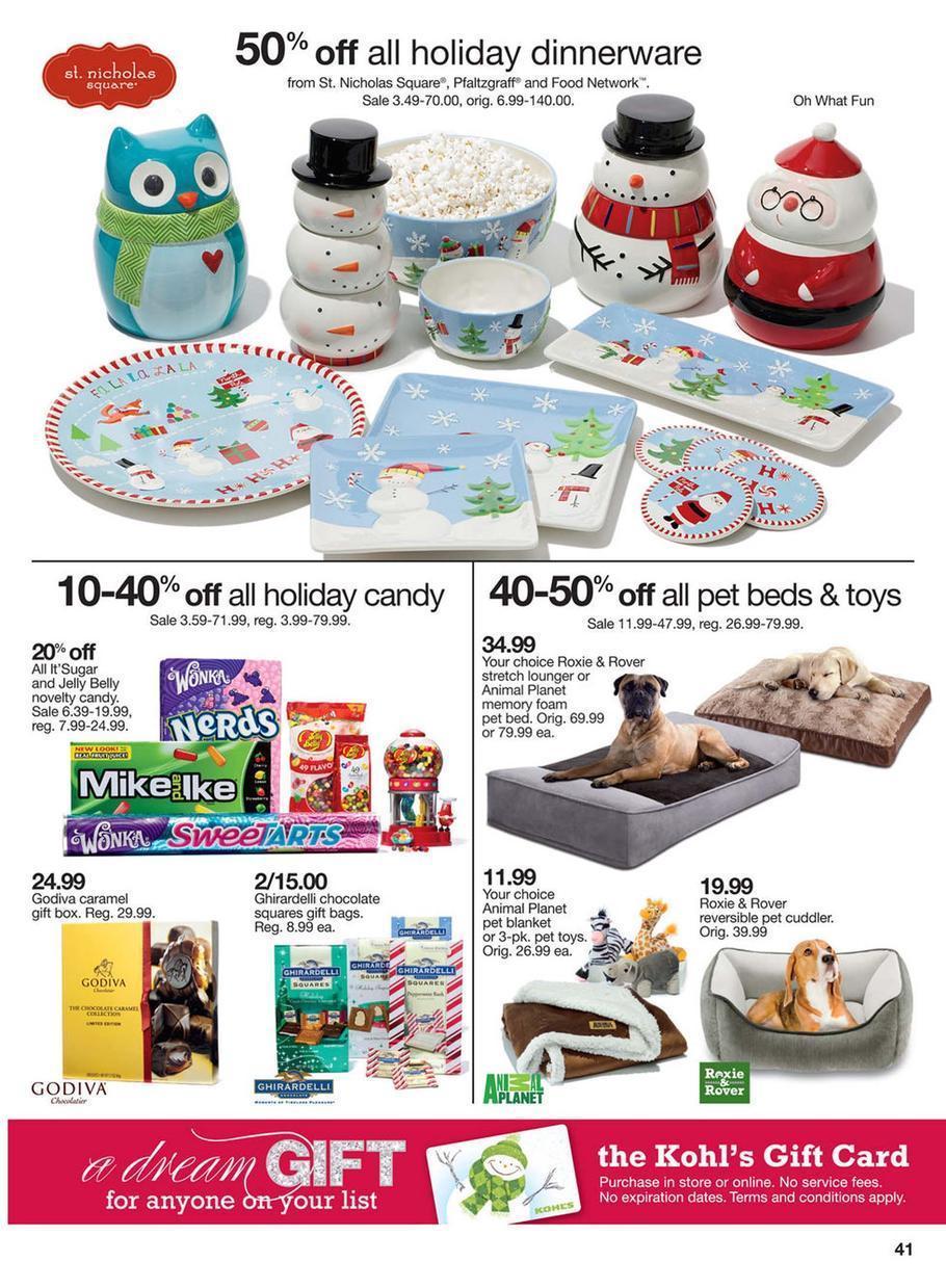 Kohl's Cyber Monday 2013 Ad Page 41
