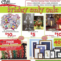 Craft Warehouse Black Friday 2012 Ad