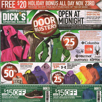 Dick's Sporting Goods Black Friday Ad 2012