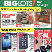 Big Lots Black Friday 2012 Ad