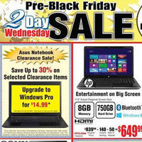 Fry's Pre-Black Friday 2012 Ad