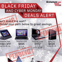 Lenovo Black Friday And Cyber  Monday 2012 Ad