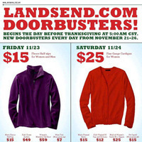 Lands' End Black Friday Ad 2012