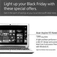 Microsoft Black Friday 2012 Ad