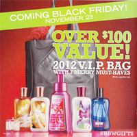 Bath and Body Works Black Friday 2012 Ad
