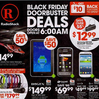 Radio Shack 2012 Black Friday Ad