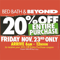 Bed Bath & Beyond Black Friday 2012 Ad