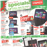 Staples Black Friday 2012 Ad