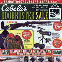 Cabela's Black Friday 2012 Ad