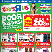 Toys R Us Super Sale