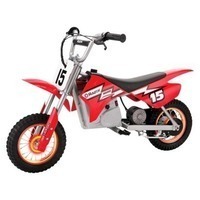Razor® MX400 Dirt Bike with Lighted Valve - Blue