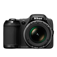 Nikon 16.1MP COOLPIX L820 Digital Camera Black Compact