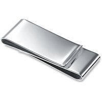 Double-Sided Money Clip in Sterling Silver