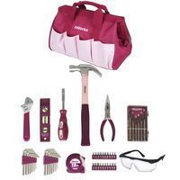 iWork Pink 50 pc. Home Tool Set