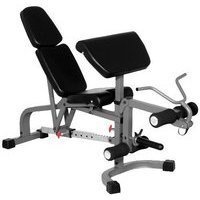 XMark FID Flat Incline Decline Weight Bench with Leg Extension and Preacher Curl XM-4419