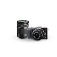Olympus E-PM2 16MP Compact System Camera w/Two Lens Kit