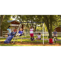 Flexible Flyer Triple Fun II Metal Swing Set